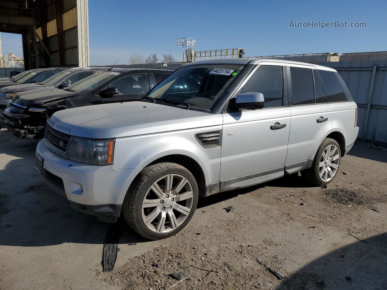 2011 Land Rover Range Rover Sport Lux Silver vin: SALSK2D47BA293039