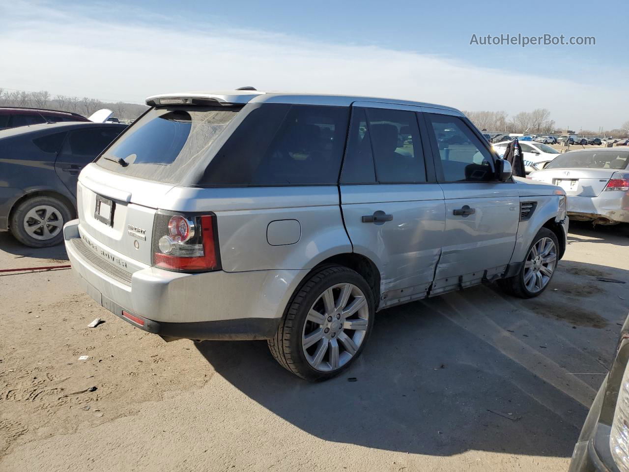 2011 Land Rover Range Rover Sport Lux Silver vin: SALSK2D47BA293039