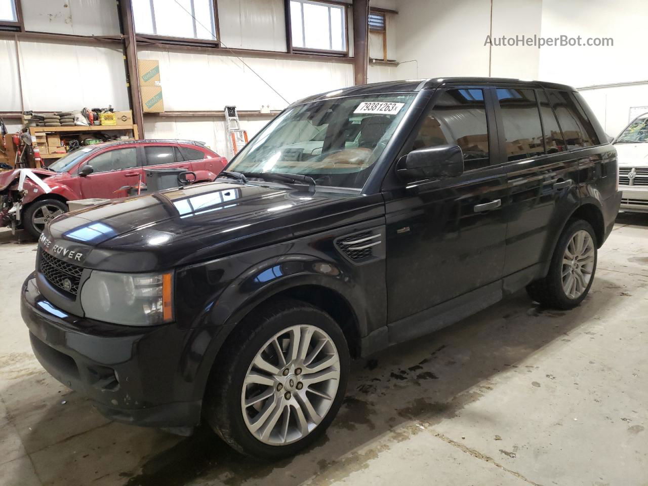 2011 Land Rover Range Rover Sport Lux Black vin: SALSK2D48BA263788