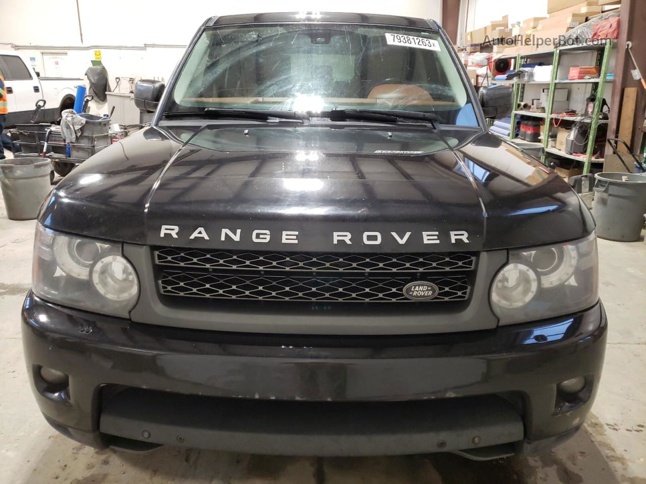 2011 Land Rover Range Rover Sport Lux Черный vin: SALSK2D48BA263788