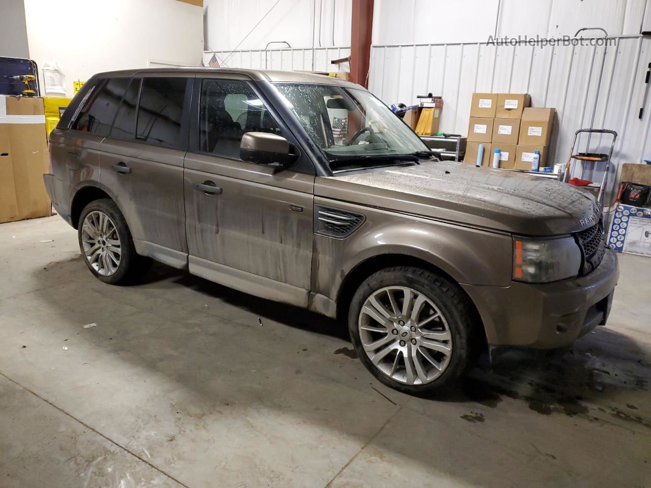 2011 Land Rover Range Rover Sport Lux Brown vin: SALSK2D48BA267324