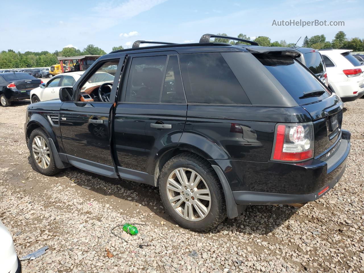 2011 Land Rover Range Rover Sport Lux Черный vin: SALSK2D48BA268490