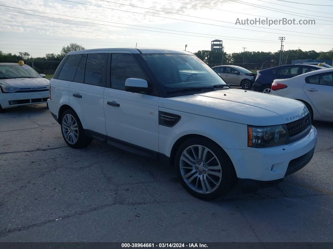 2011 Land Rover Range Rover Sport Hse Белый vin: SALSK2D48BA270420