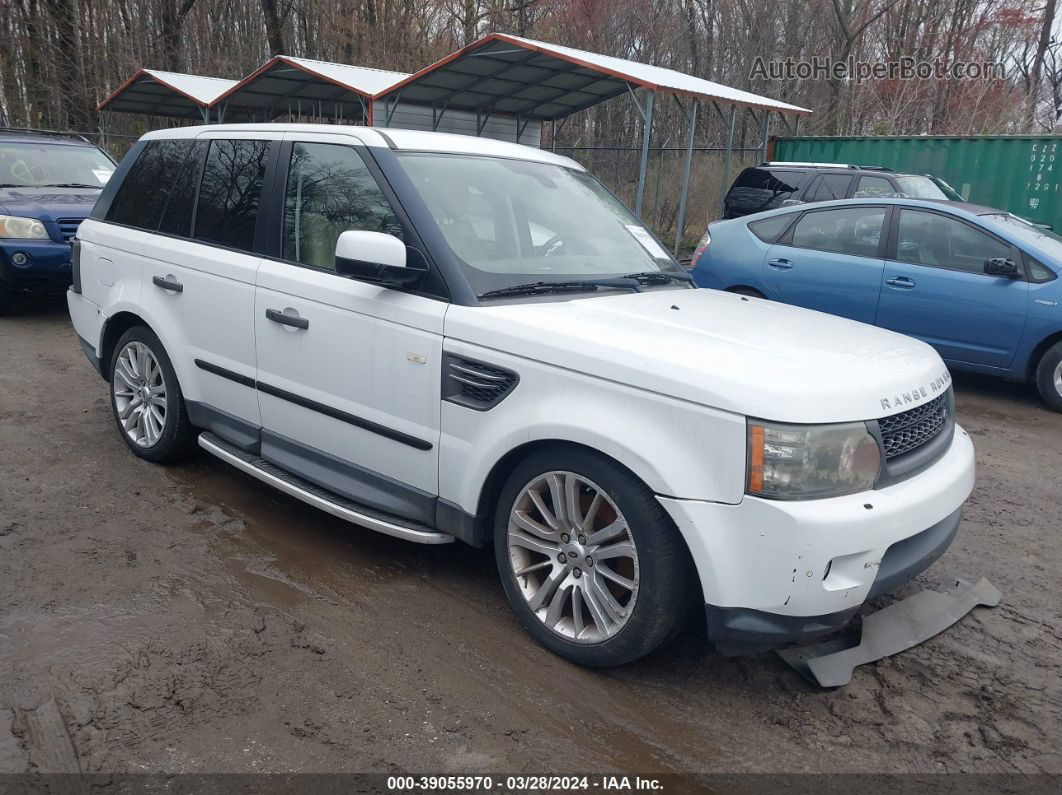 2011 Land Rover Range Rover Sport Hse White vin: SALSK2D48BA296936