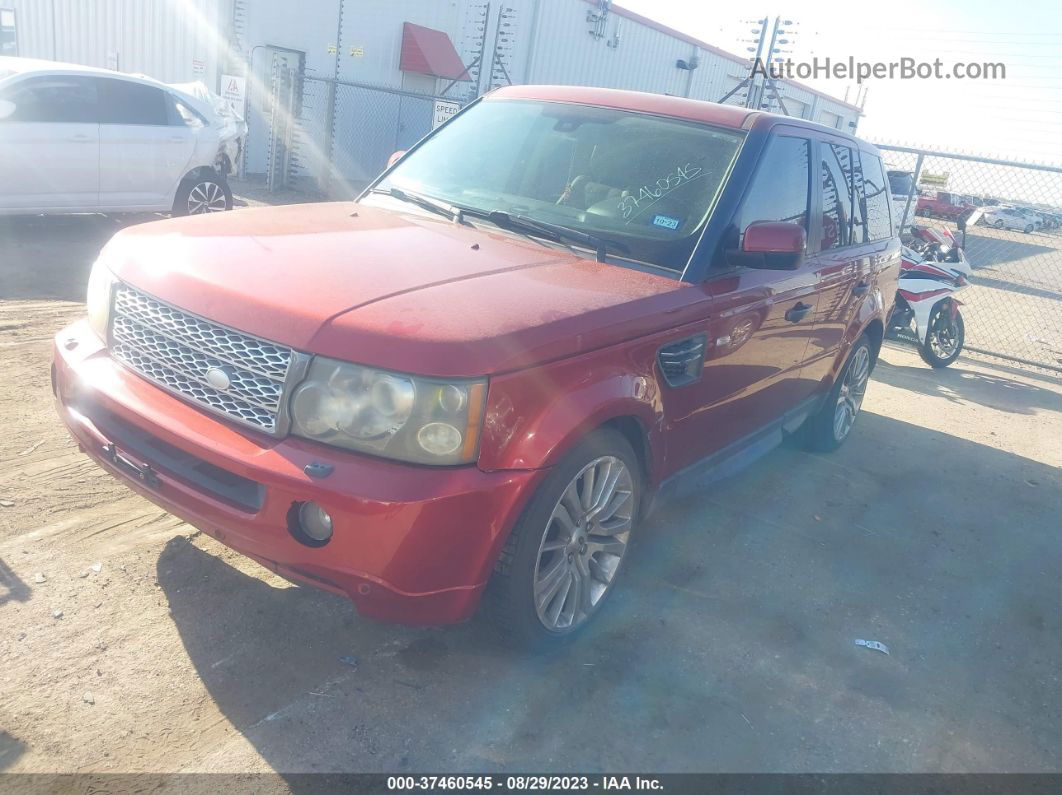 2011 Land Rover Range Rover Sport Hse Lux Maroon vin: SALSK2D49BA278882