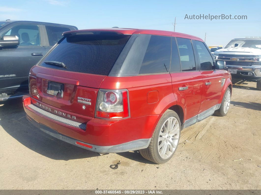 2011 Land Rover Range Rover Sport Hse Lux Maroon vin: SALSK2D49BA278882