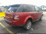 2011 Land Rover Range Rover Sport Hse Lux Красный vin: SALSK2D49BA279062