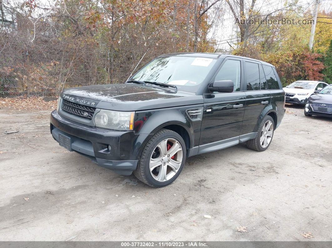 2011 Land Rover Range Rover Sport Hse Черный vin: SALSK2D49BA288487