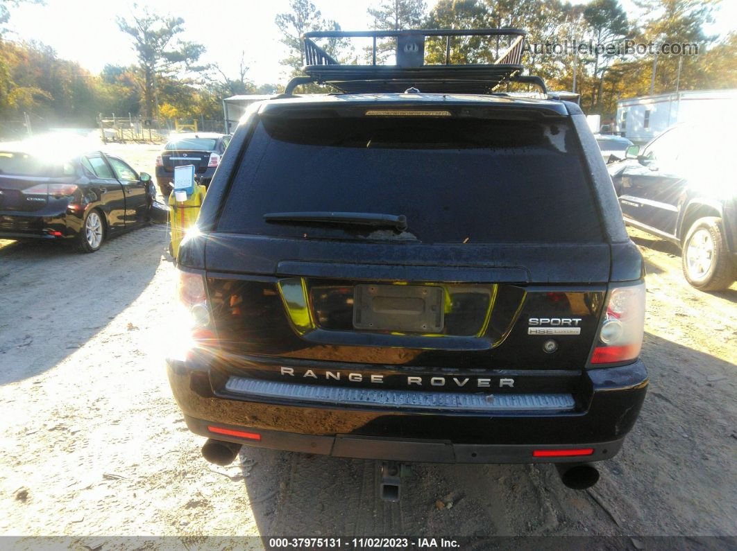 2011 Land Rover Range Rover Sport Hse Black vin: SALSK2D49BA292510