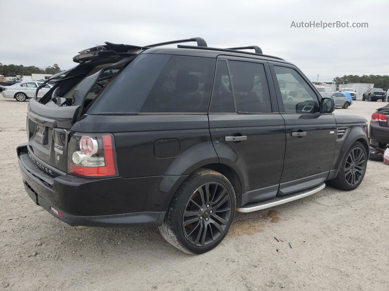 2011 Land Rover Range Rover Sport Lux Black vin: SALSK2D49BA296251