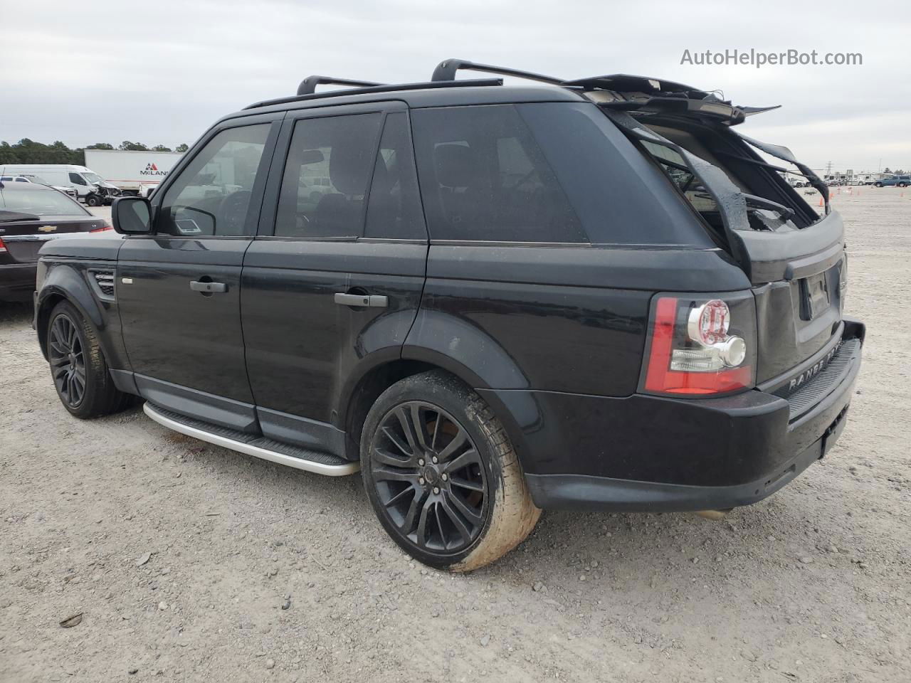 2011 Land Rover Range Rover Sport Lux Black vin: SALSK2D49BA296251