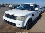 2011 Land Rover Range Rover Sport Hse Lux White vin: SALSK2D49BA296721