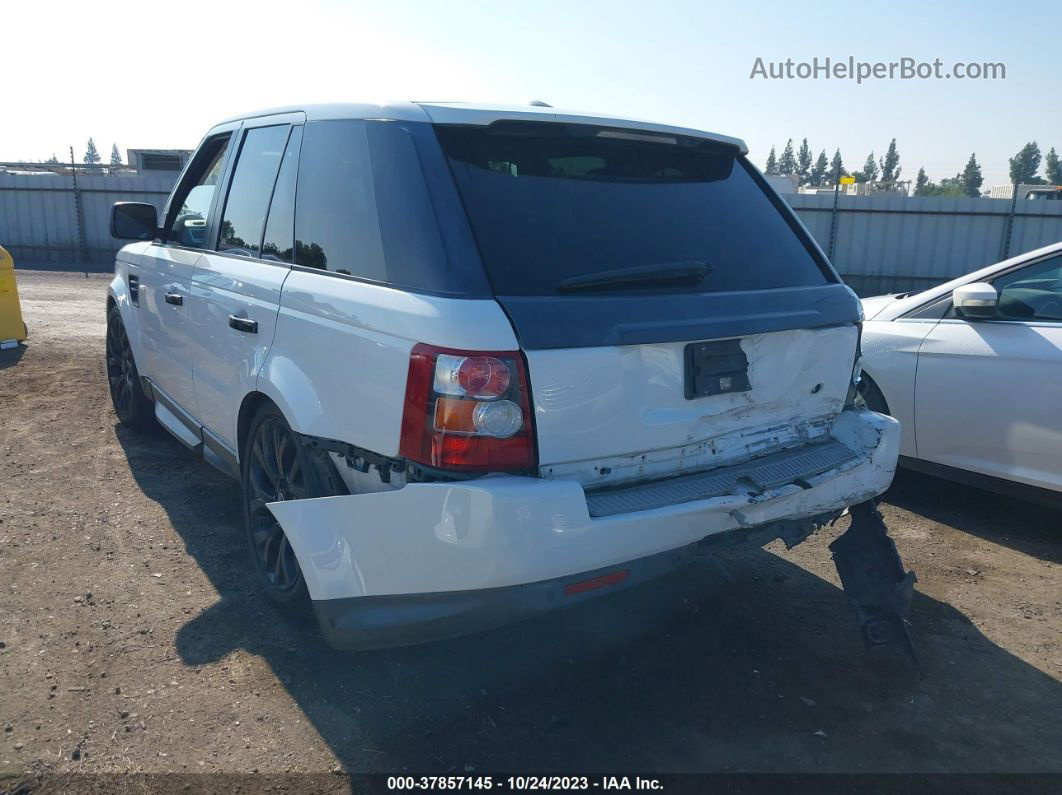 2011 Land Rover Range Rover Sport Hse Lux White vin: SALSK2D49BA296721