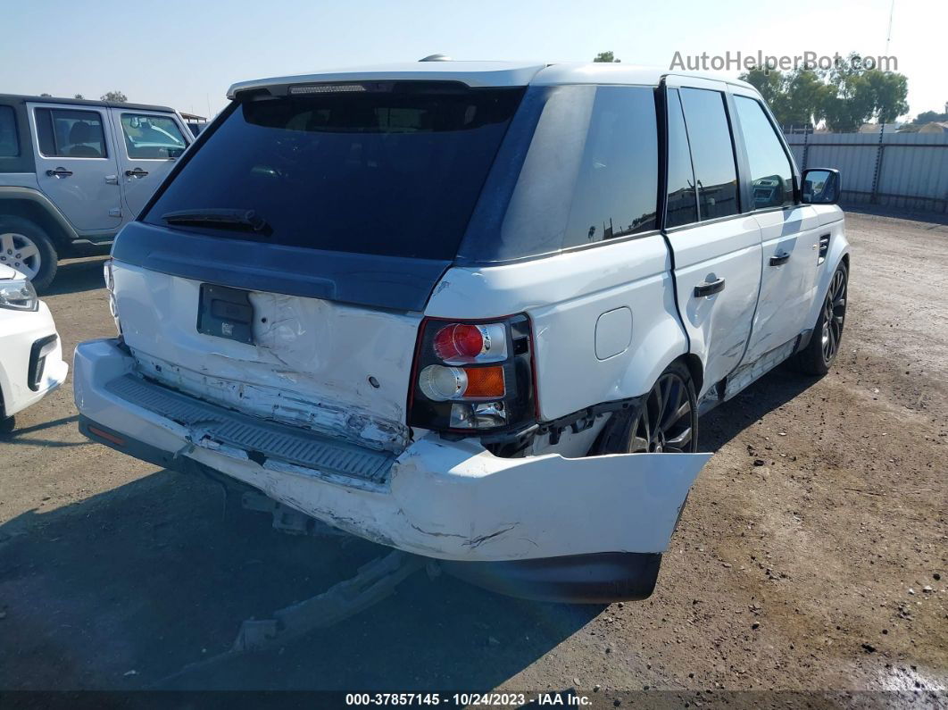 2011 Land Rover Range Rover Sport Hse Lux White vin: SALSK2D49BA296721