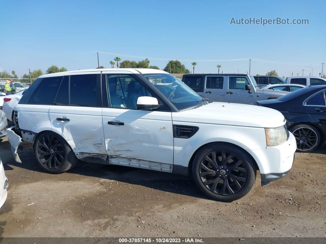 2011 Land Rover Range Rover Sport Hse Lux White vin: SALSK2D49BA296721