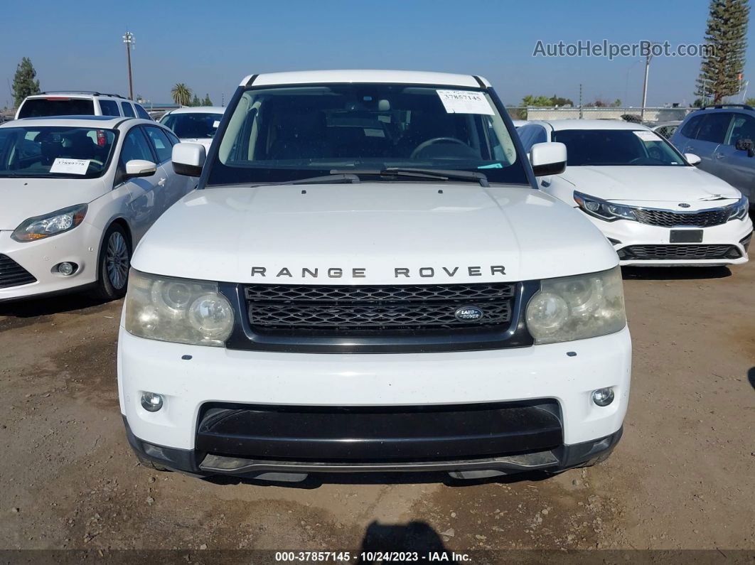 2011 Land Rover Range Rover Sport Hse Lux White vin: SALSK2D49BA296721