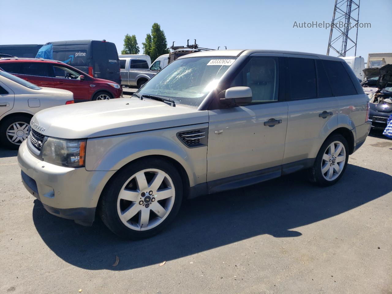 2011 Land Rover Range Rover Sport Lux Gray vin: SALSK2D49BA299845