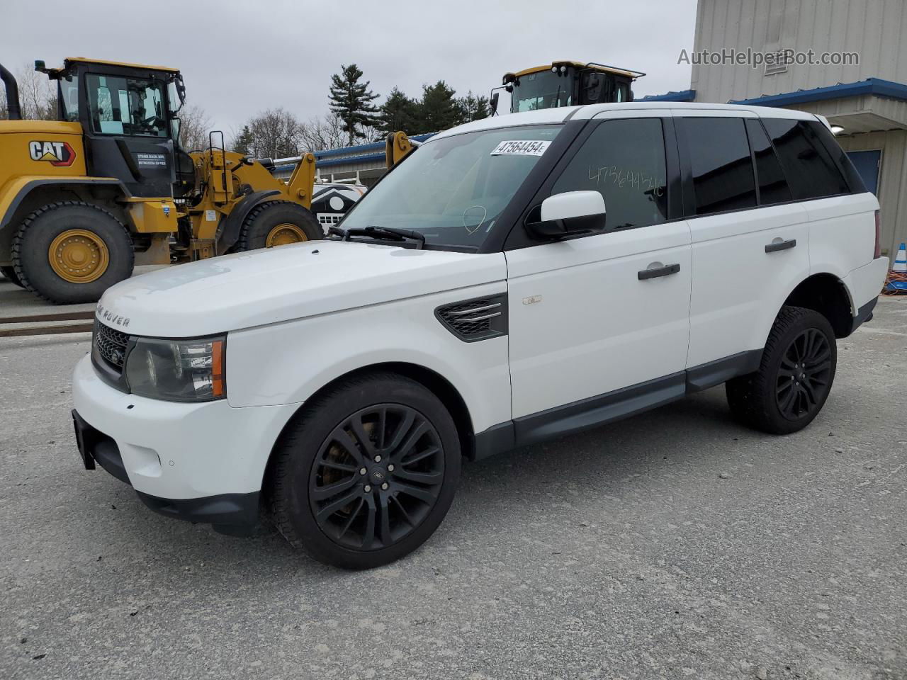 2011 Land Rover Range Rover Sport Lux White vin: SALSK2D49BA703114