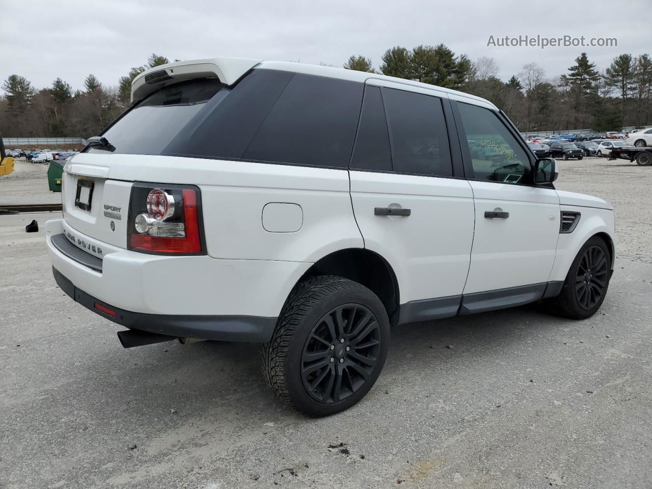 2011 Land Rover Range Rover Sport Lux White vin: SALSK2D49BA703114