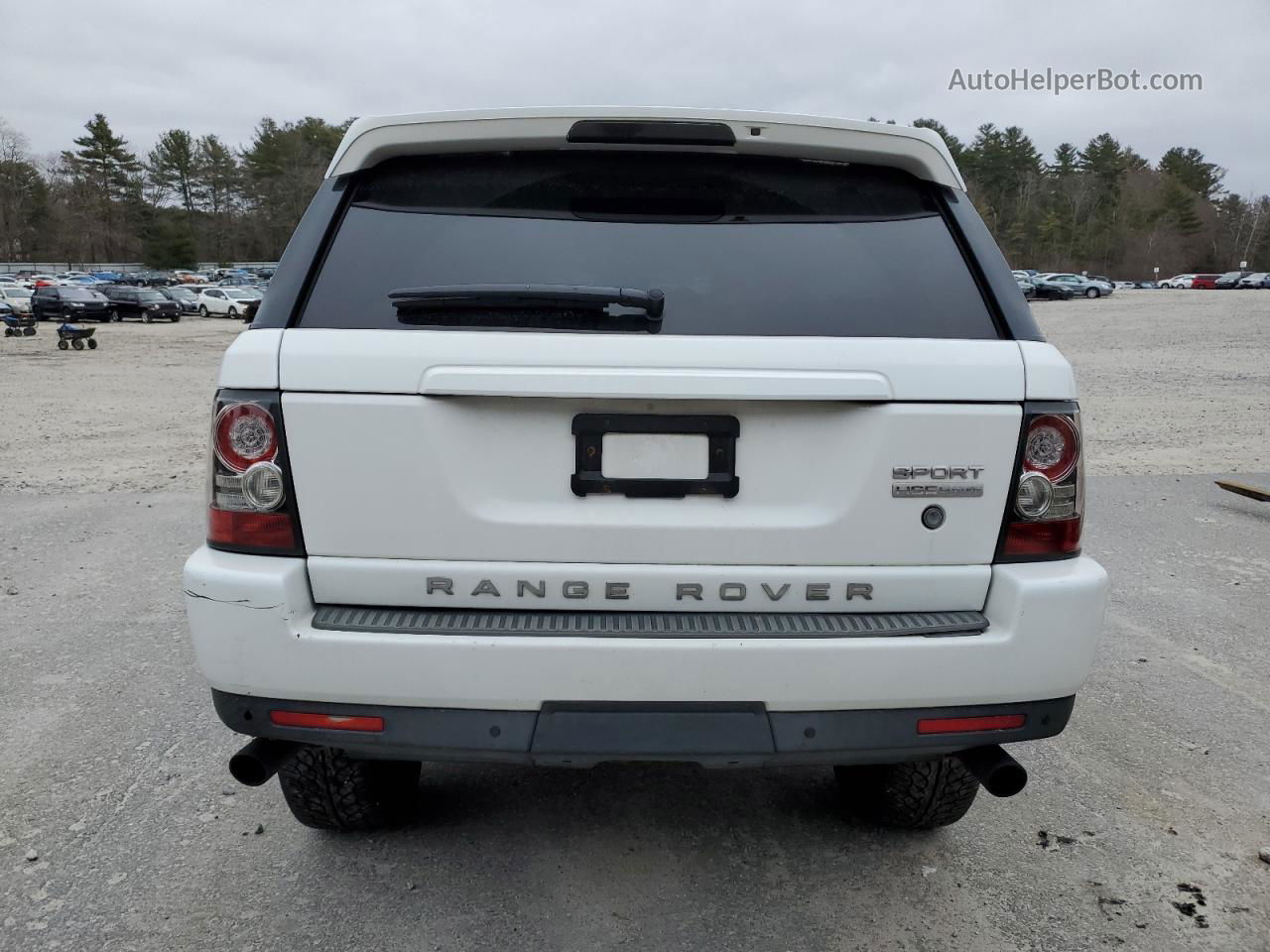 2011 Land Rover Range Rover Sport Lux White vin: SALSK2D49BA703114