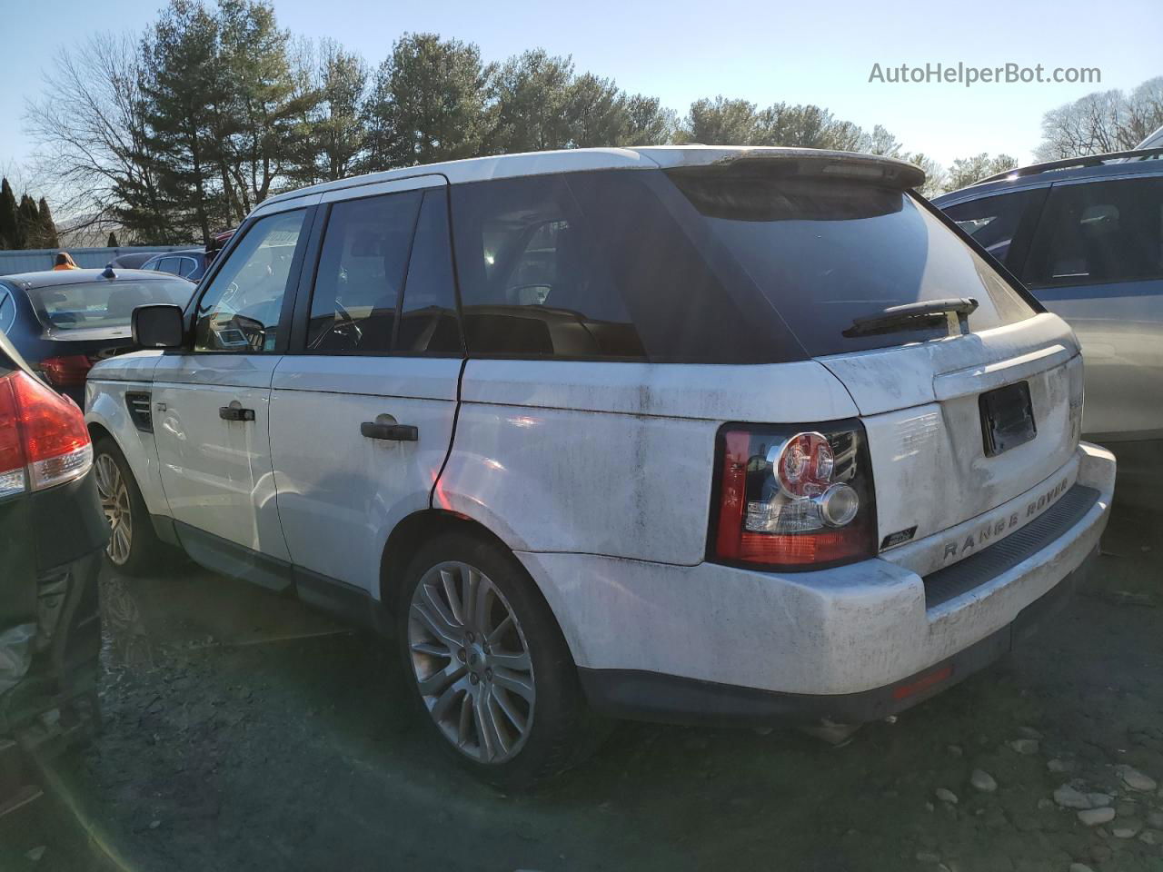 2011 Land Rover Range Rover Sport Lux White vin: SALSK2D49BA707695