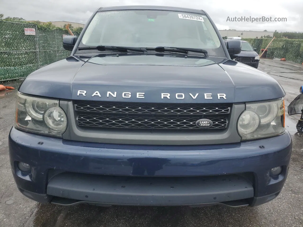 2011 Land Rover Range Rover Sport Lux Blue vin: SALSK2D4XBA265252