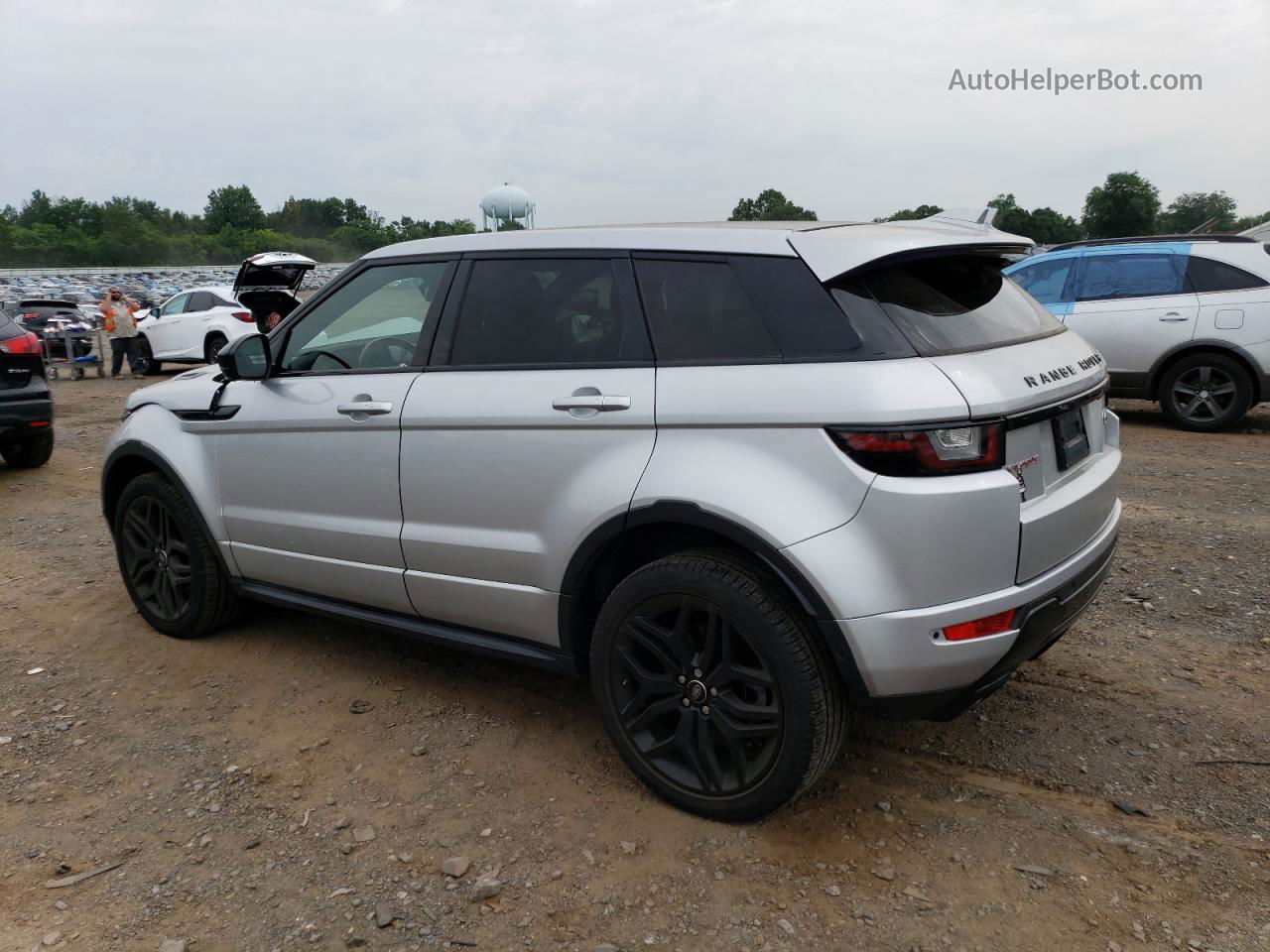 2017 Land Rover Range Rover Evoque Hse Dynamic Silver vin: SALVD2BG1HH169191