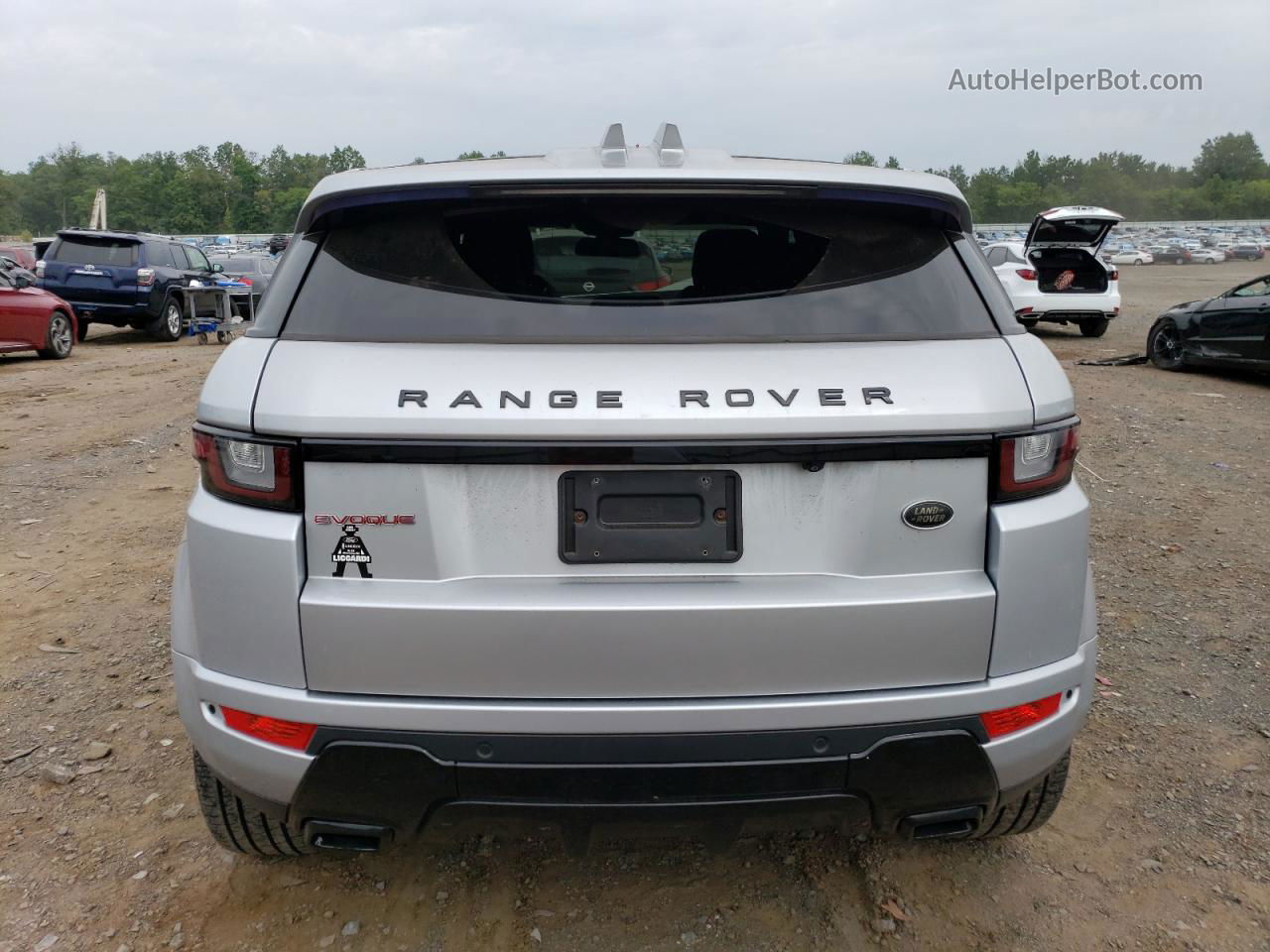 2017 Land Rover Range Rover Evoque Hse Dynamic Silver vin: SALVD2BG1HH169191