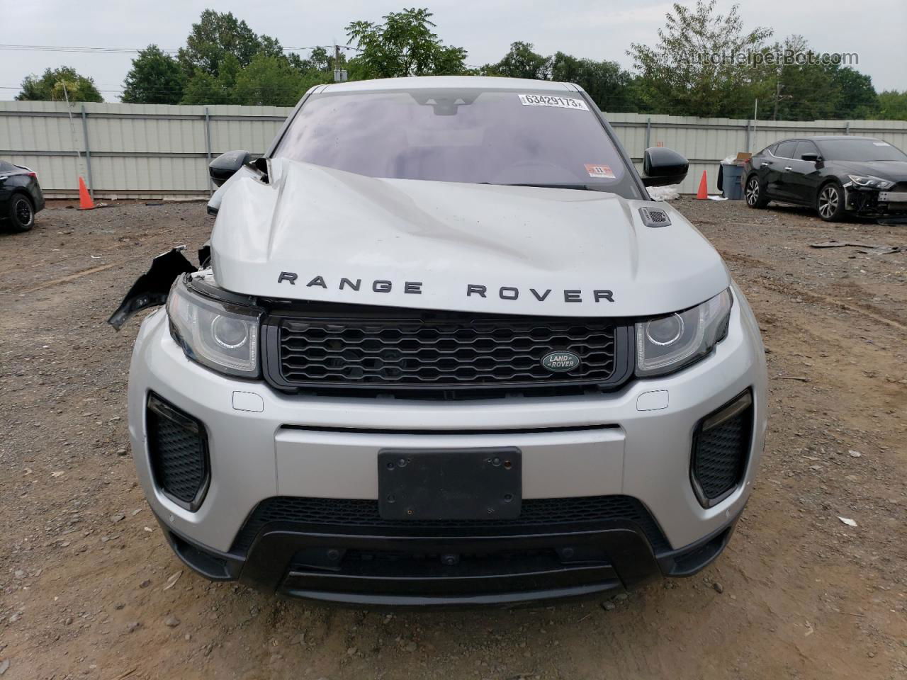 2017 Land Rover Range Rover Evoque Hse Dynamic Silver vin: SALVD2BG1HH169191