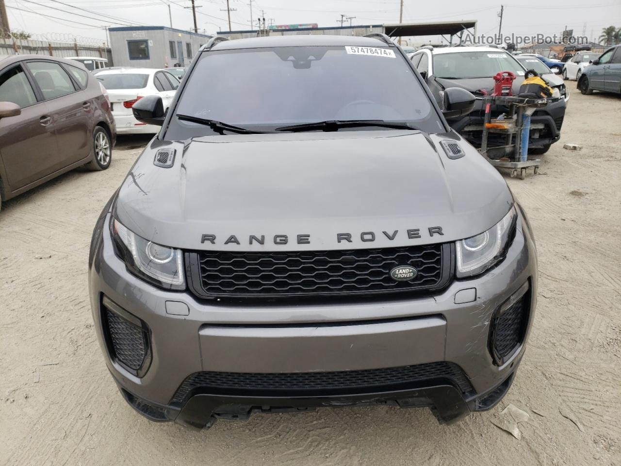 2017 Land Rover Range Rover Evoque Hse Dynamic Серый vin: SALVD2BG6HH193373