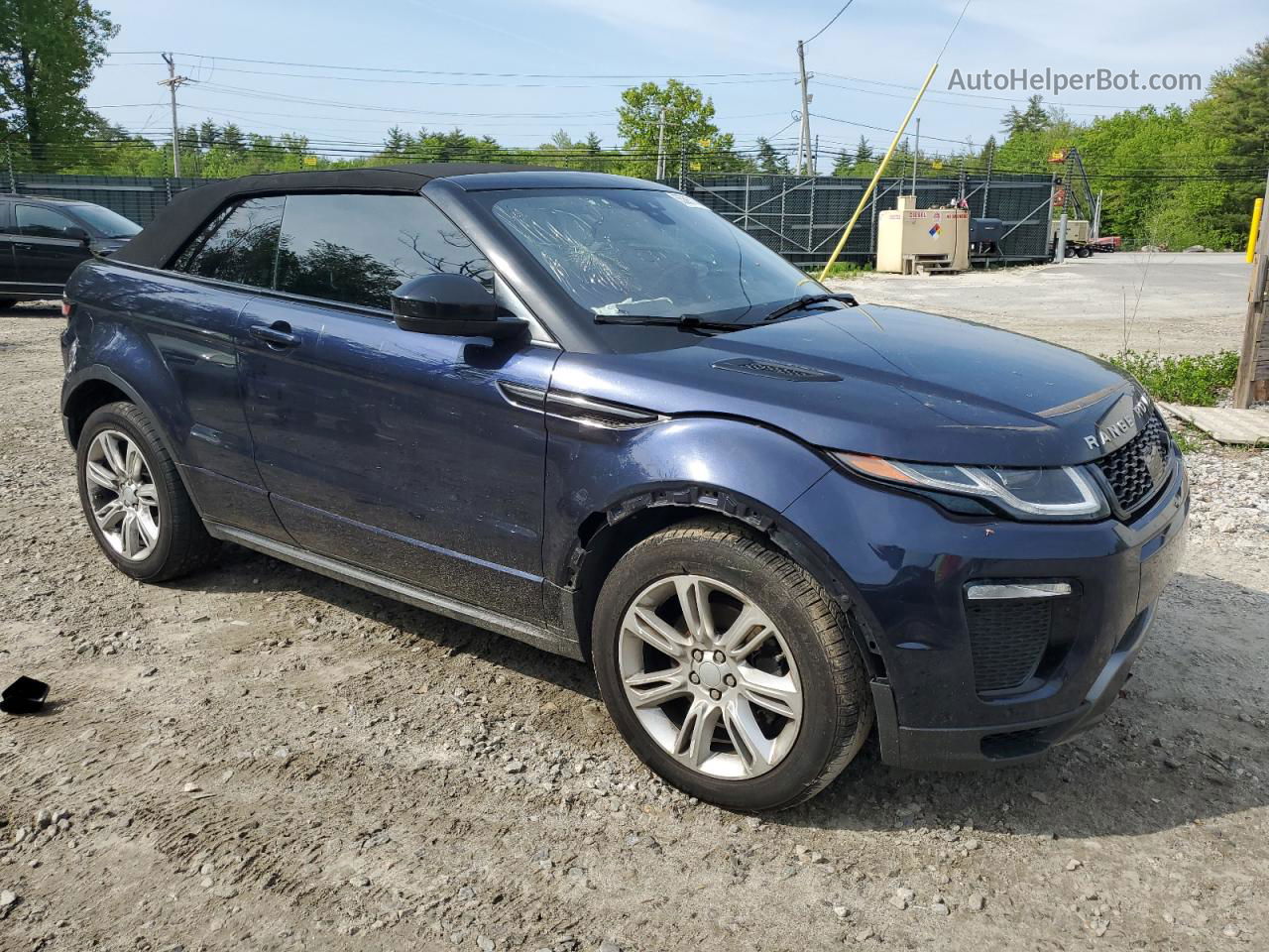 2017 Land Rover Range Rover Evoque Hse Dynamic Blue vin: SALVD5BG3HH174555