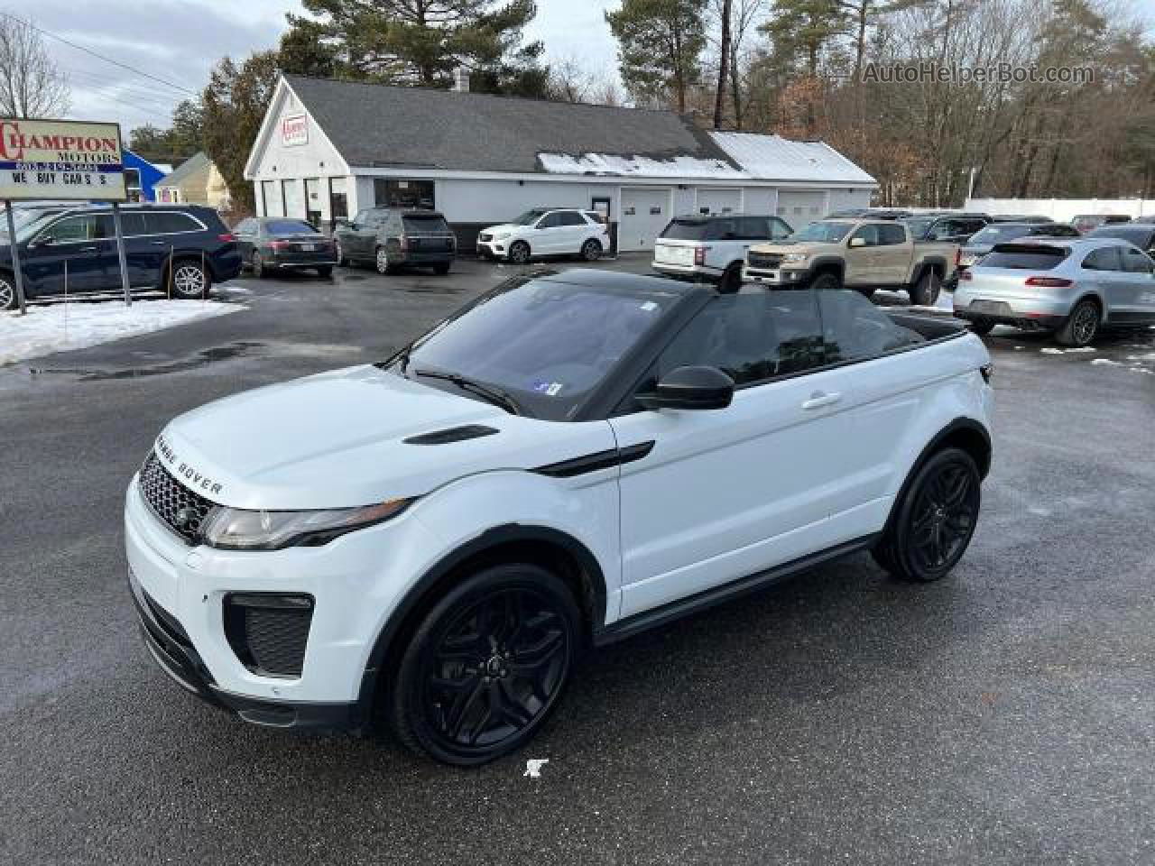 2017 Land Rover Range Rover Evoque Hse Dynamic White vin: SALVD5BG7HH177216