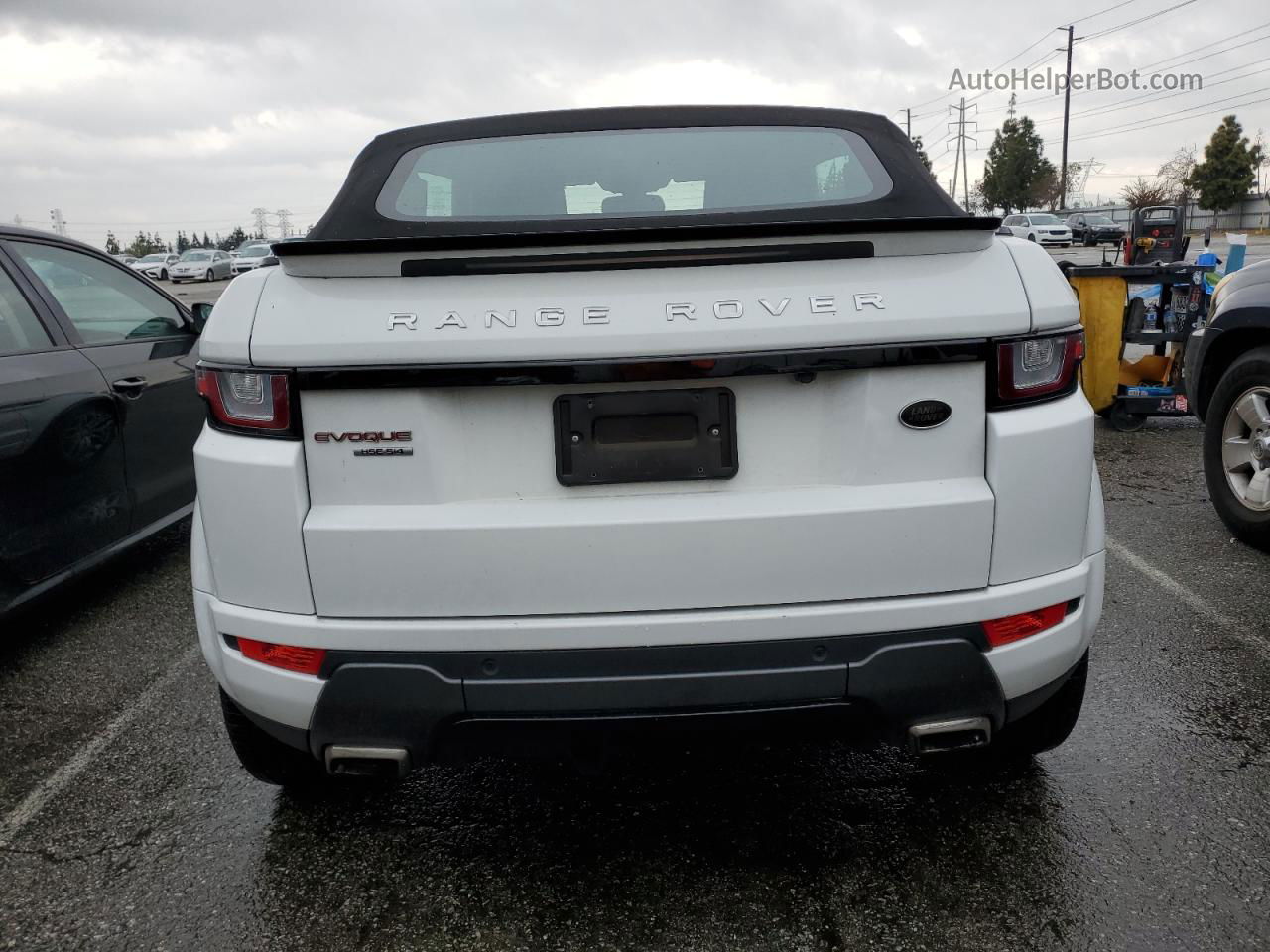 2017 Land Rover Range Rover Evoque Hse Dynamic White vin: SALVD5BG7HH243487