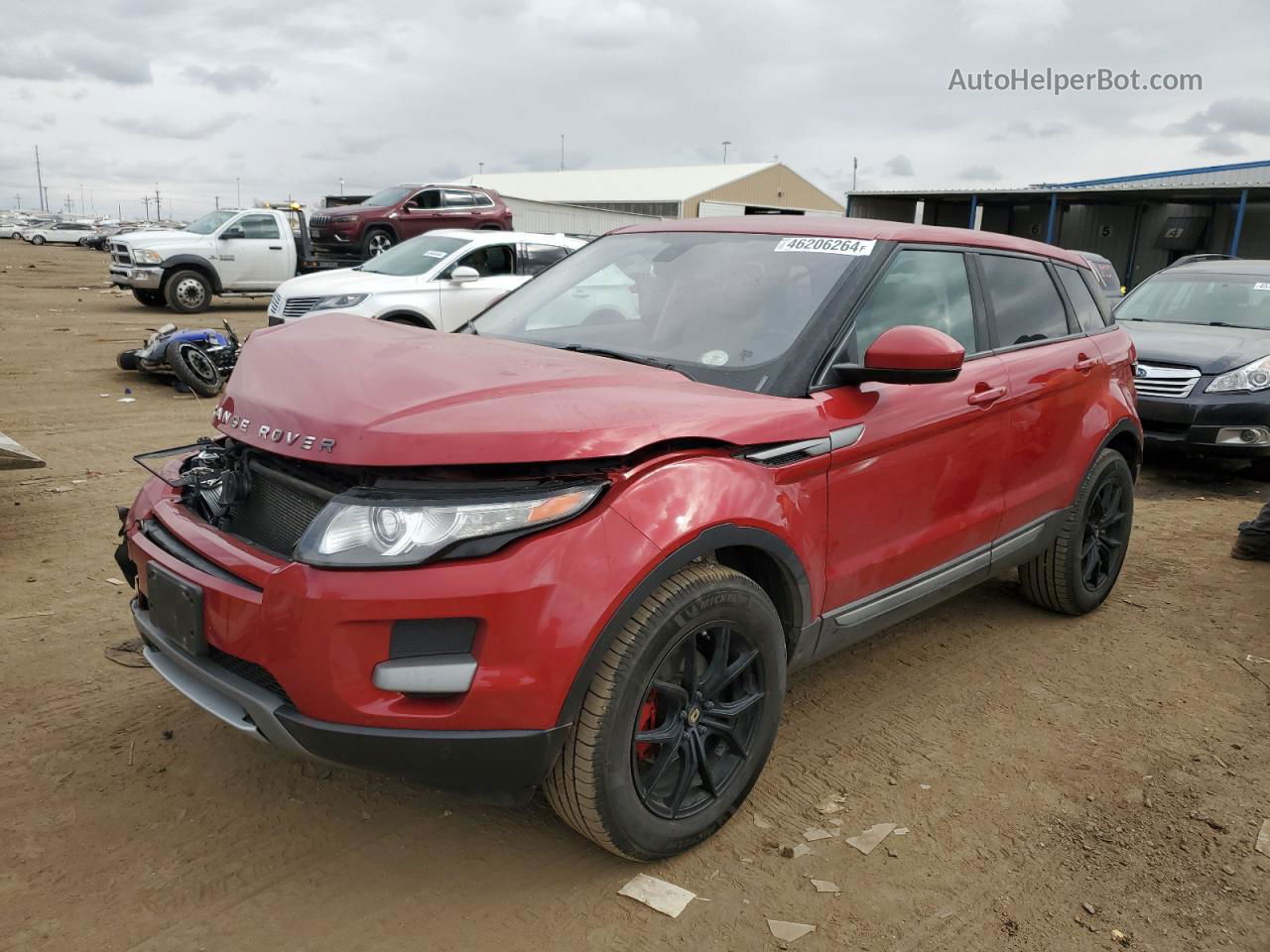 2015 Land Rover Range Rover Evoque Pure Red vin: SALVN2BG0FH017218