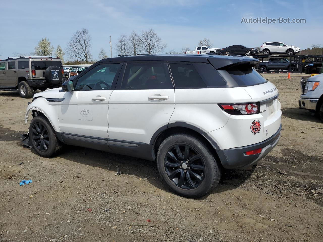 2015 Land Rover Range Rover Evoque Pure White vin: SALVN2BG3FH049175