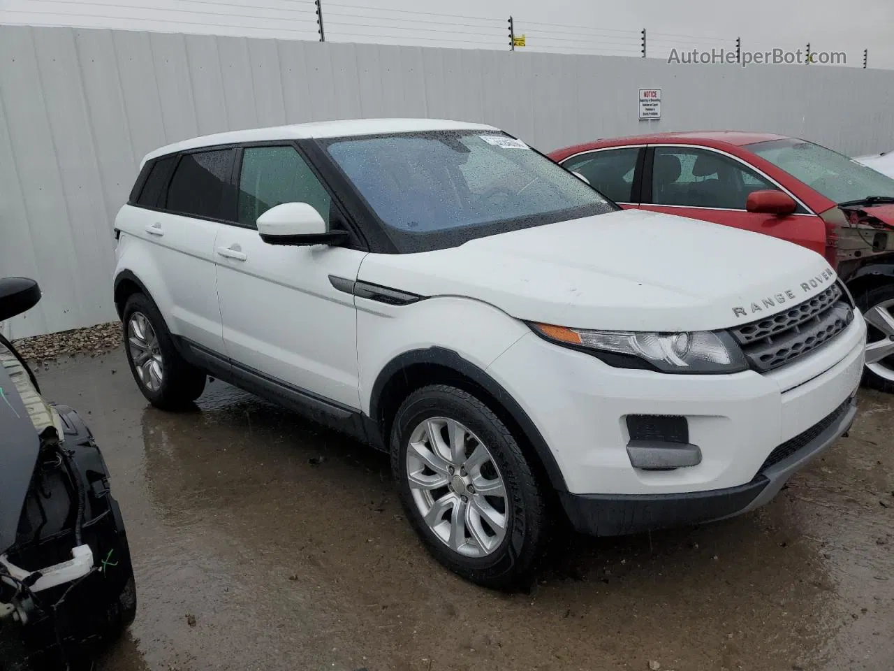 2015 Land Rover Range Rover Evoque Pure White vin: SALVN2BG4FH049332