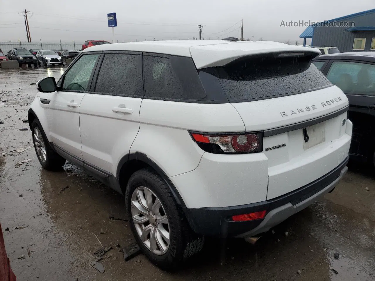 2015 Land Rover Range Rover Evoque Pure White vin: SALVN2BG4FH049332