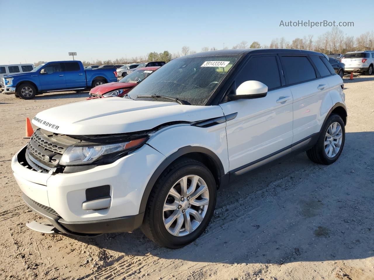 2014 Land Rover Range Rover Evoque Pure Белый vin: SALVN2BG5EH869062