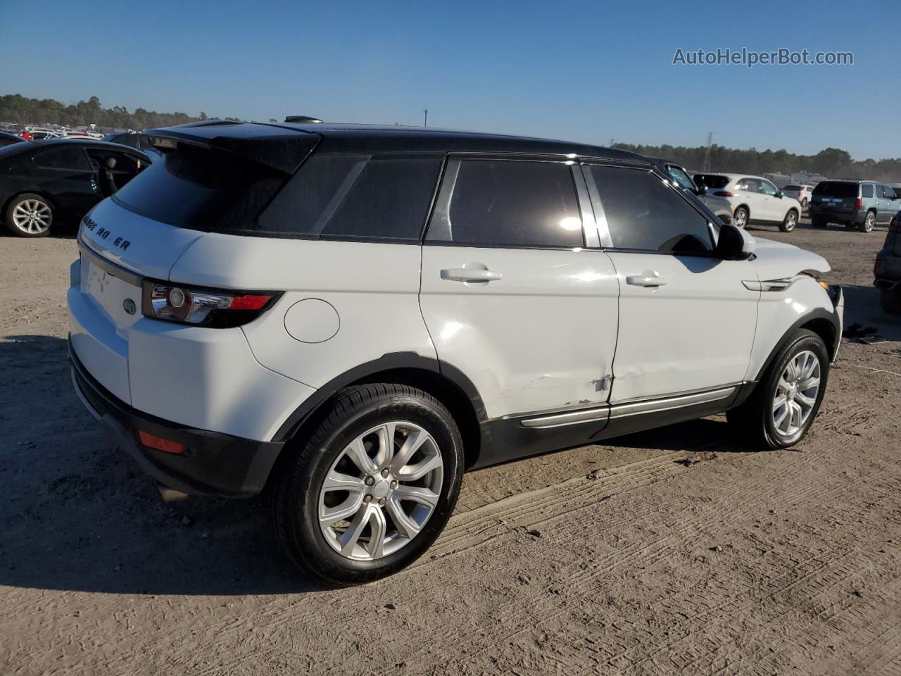 2014 Land Rover Range Rover Evoque Pure White vin: SALVN2BG5EH869062