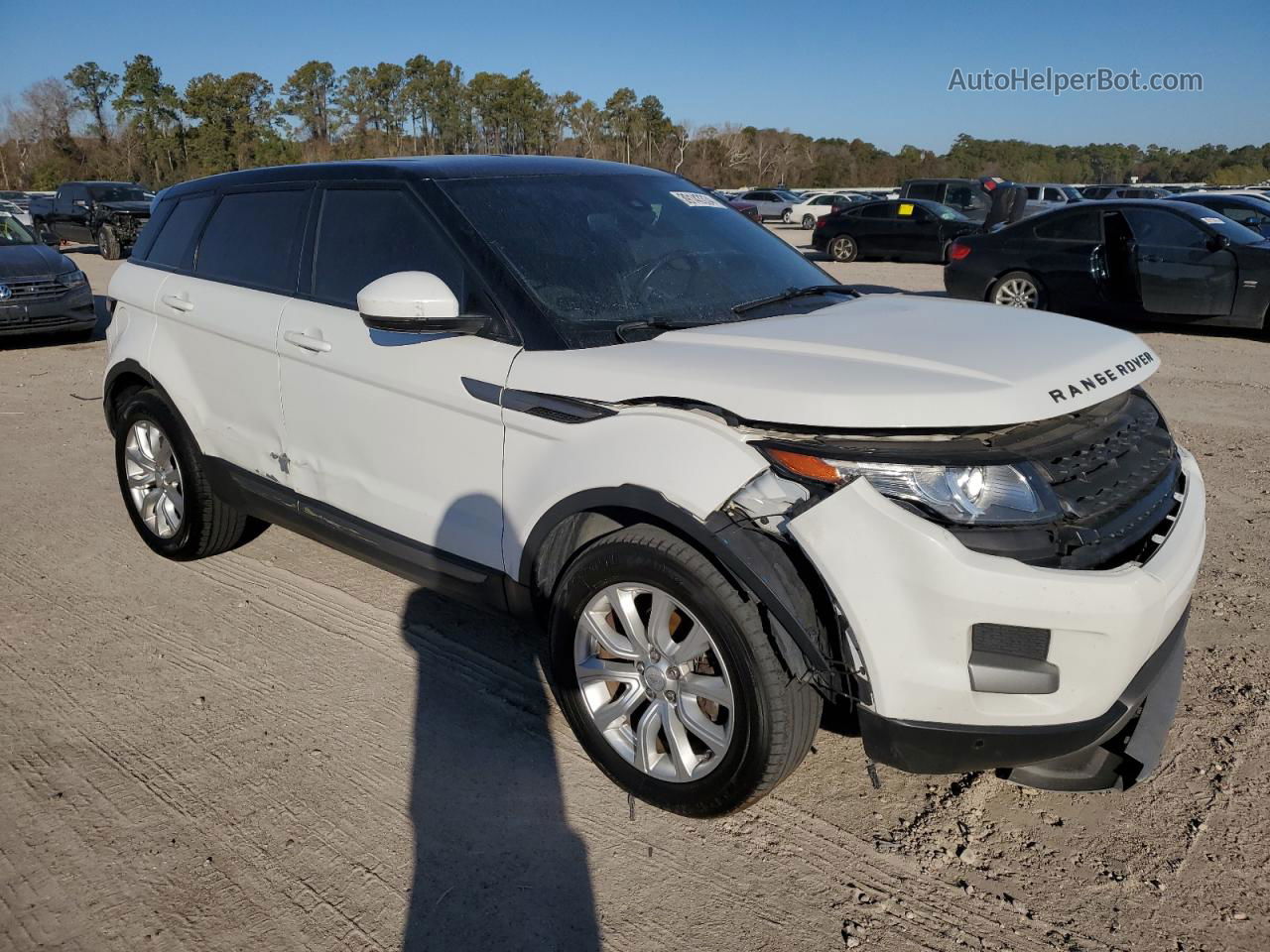 2014 Land Rover Range Rover Evoque Pure White vin: SALVN2BG5EH869062