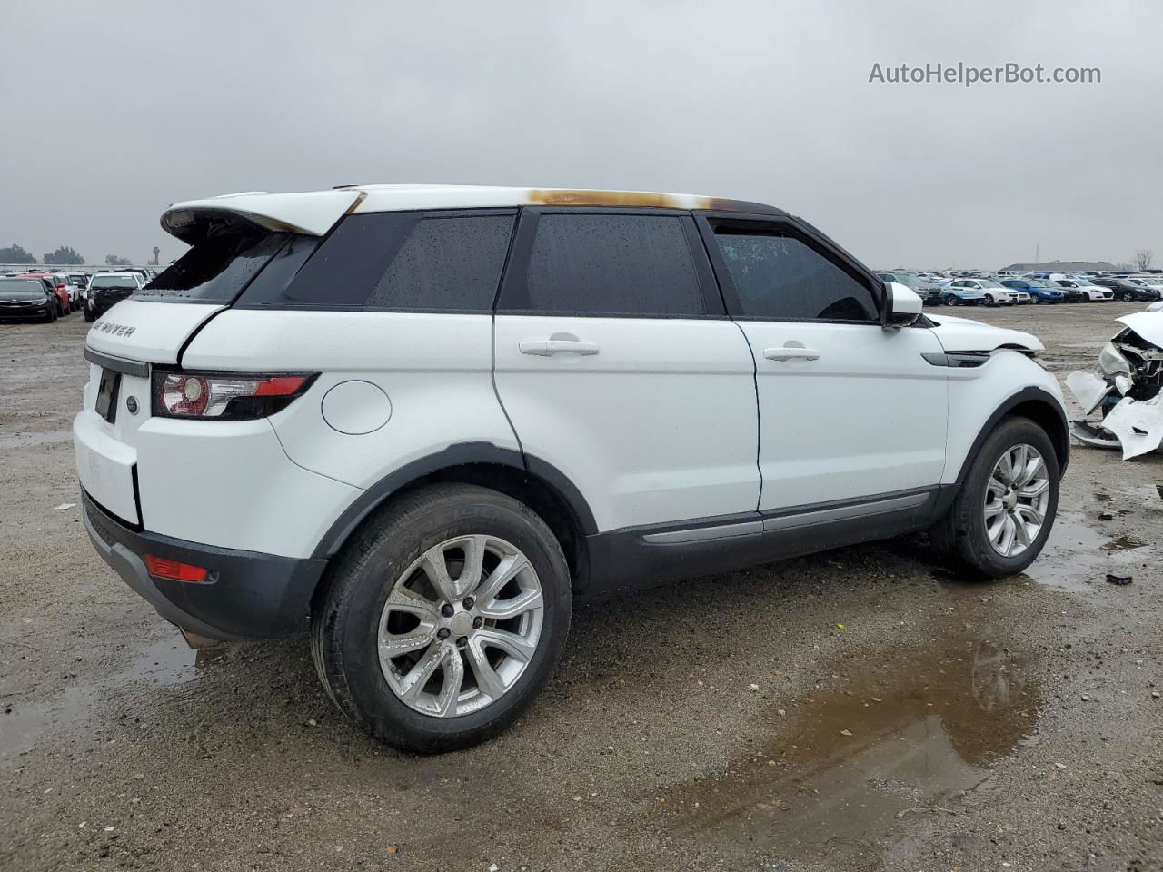 2015 Land Rover Range Rover Evoque Pure White vin: SALVN2BG5FH023287