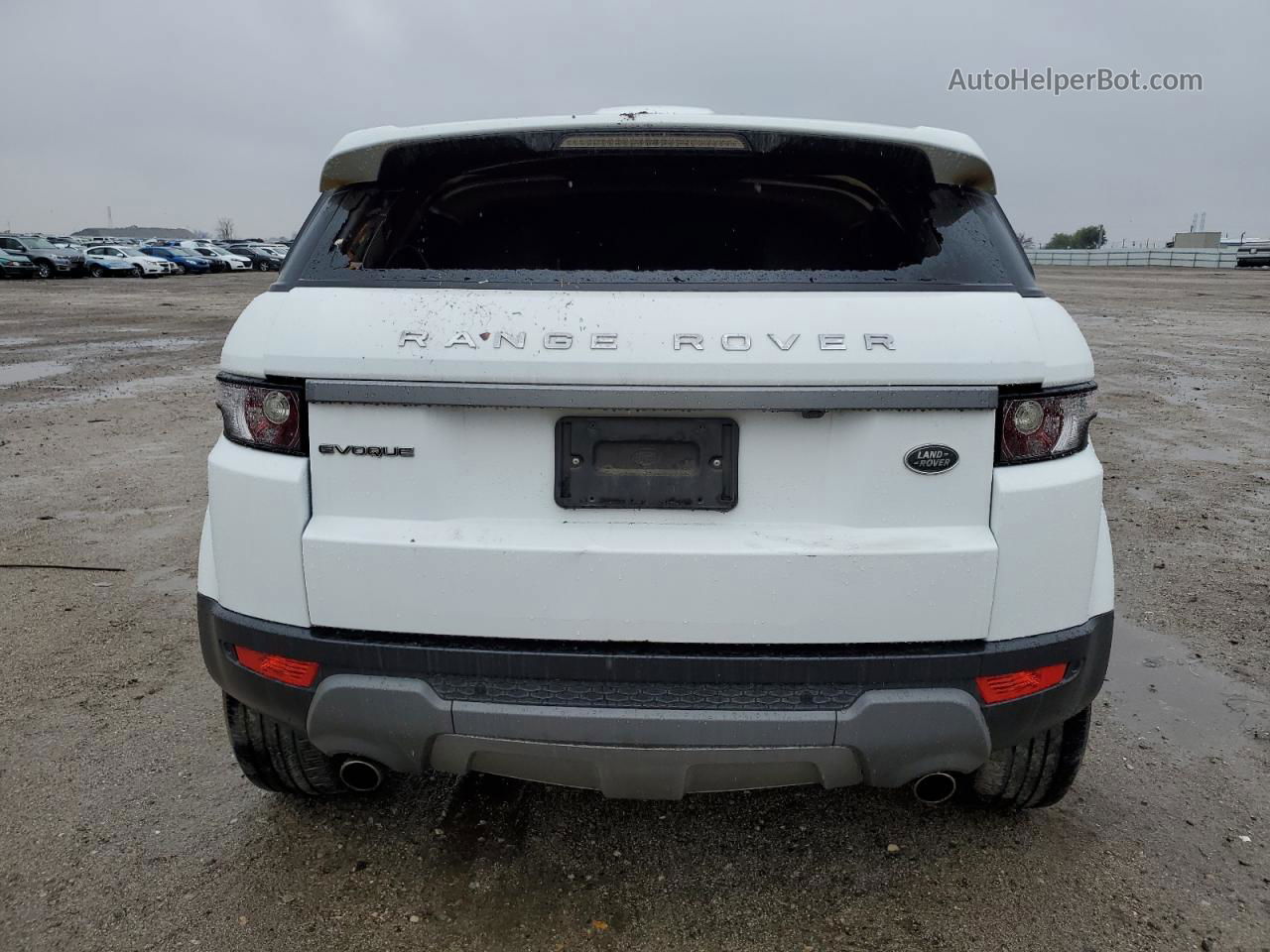 2015 Land Rover Range Rover Evoque Pure White vin: SALVN2BG5FH023287