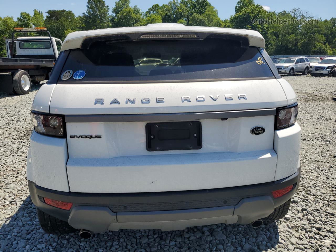 2015 Land Rover Range Rover Evoque Pure White vin: SALVN2BG5FH042339