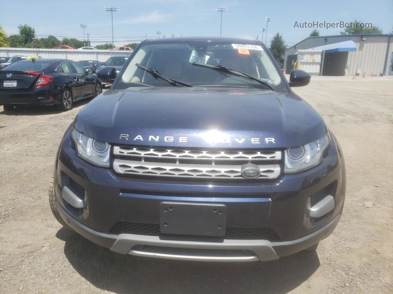 2015 Land Rover Range Rover Evoque Pure Синий vin: SALVN2BG6FH077407