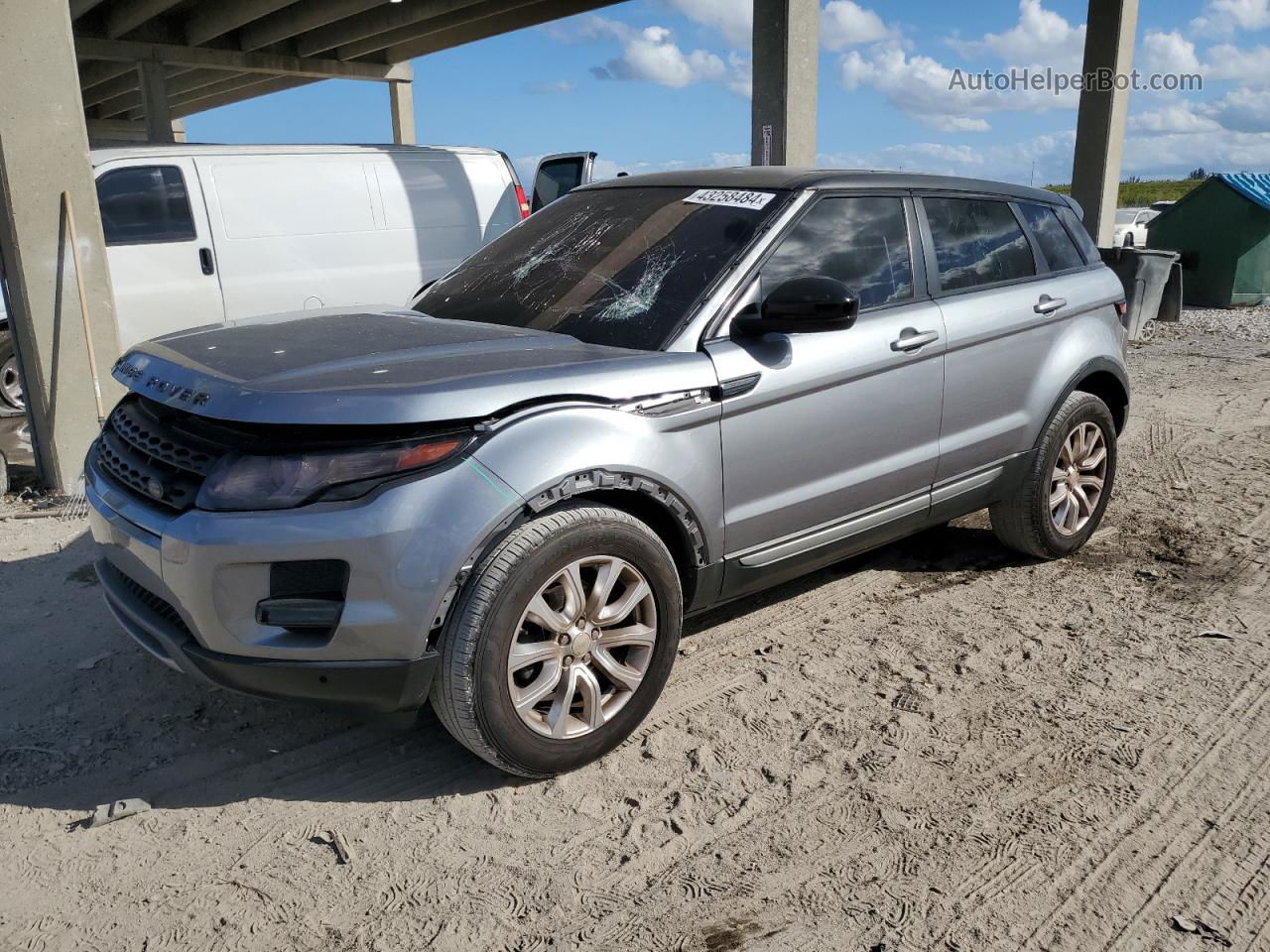 2014 Land Rover Range Rover Evoque Pure Silver vin: SALVN2BG8EH896871