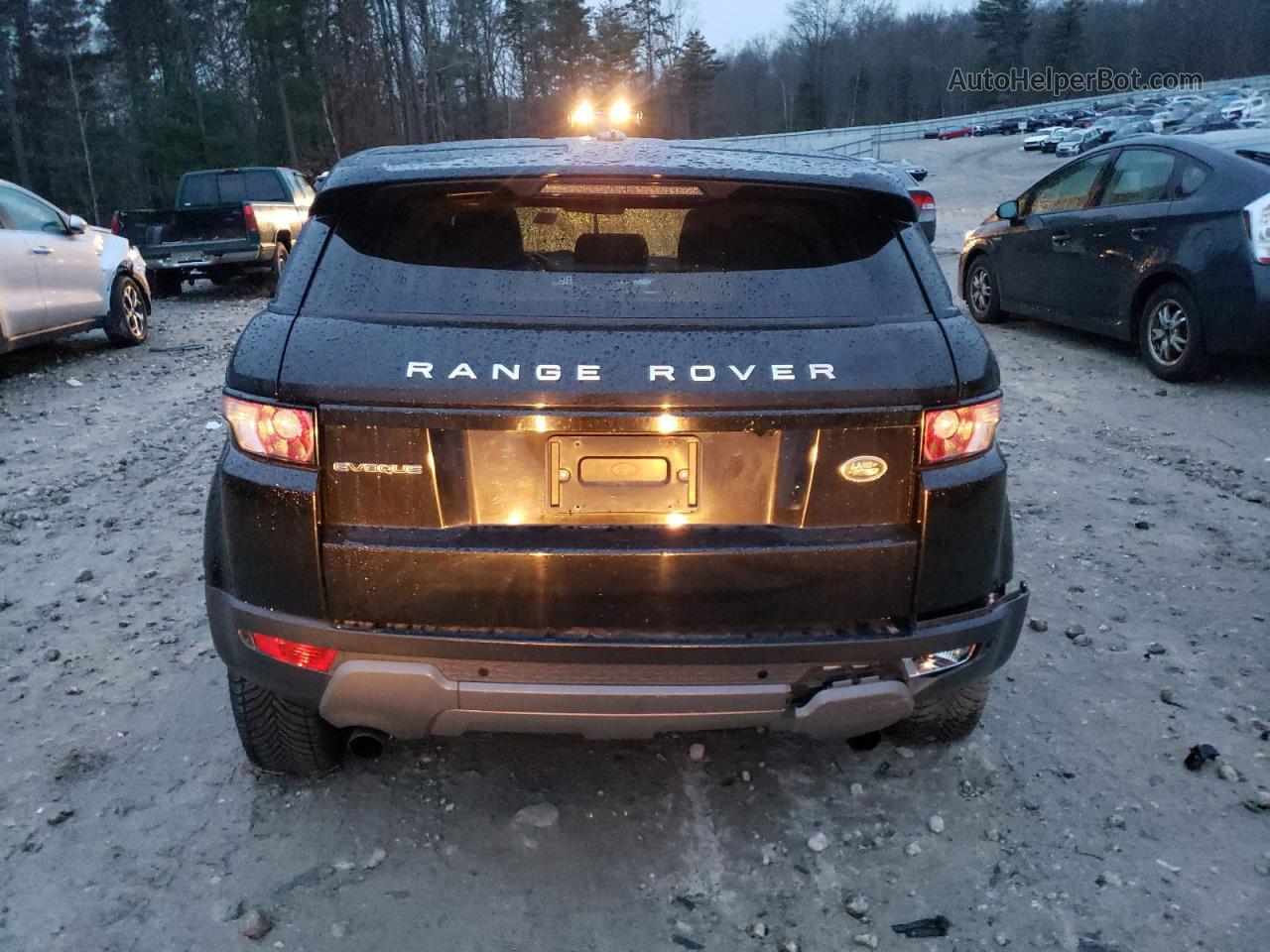 2015 Land Rover Range Rover Evoque Pure Черный vin: SALVN2BG8FH045025