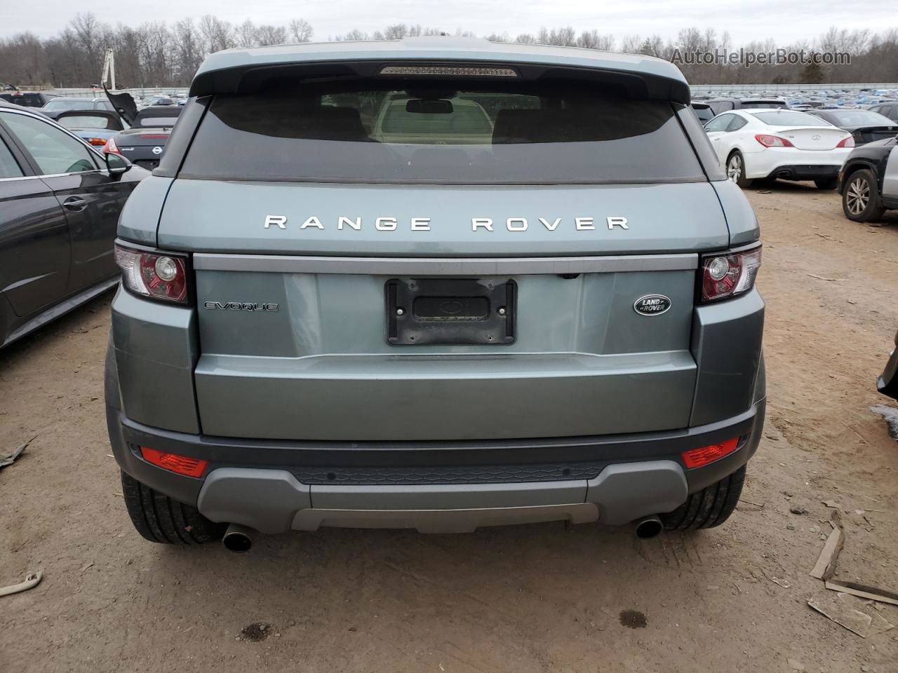 2015 Land Rover Range Rover Evoque Pure Gray vin: SALVN2BGXFH001964