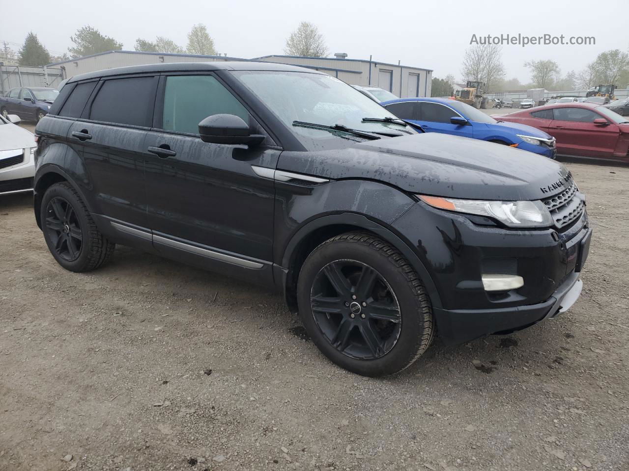 2014 Land Rover Range Rover Evoque Pure Plus Black vin: SALVP2BG0EH877922