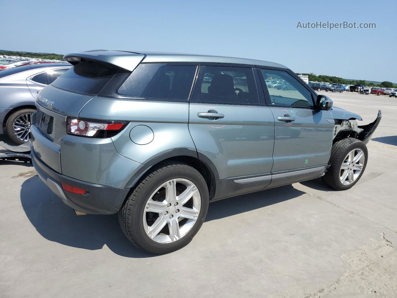 2015 Land Rover Range Rover Evoque Pure Plus Серый vin: SALVP2BG0FH013003