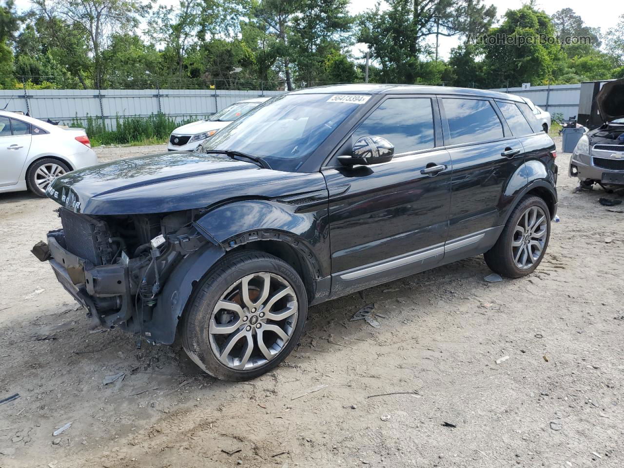 2015 Land Rover Range Rover Evoque Pure Plus Black vin: SALVP2BG0FH045269